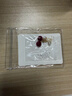 巷南999銀針紅色絨球珍珠耳釘本命年女2026馬年新年禮物小眾耳環(huán)耳飾 999銀針紅絨球珍珠耳釘（一對） 曬單實(shí)拍圖