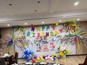 歐妮姿生日場(chǎng)景布置女孩生日道具氛圍男孩派對裝飾生日快樂(lè )條幅3條裝 曬單實(shí)拍圖