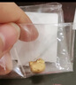 羅威寶格足金999黃金手鏈配件女KT貓編織戒指送女友生日禮物紅繩手串 足金kt貓約0.11g支持多退少補 曬單實(shí)拍圖