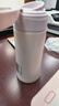 虎牌（TIGER）時(shí)尚清新保溫杯（直飲蓋+吸管蓋） MMT-B35C-PV 奶白色 350ml 曬單實(shí)拍圖