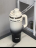 恩爾美（nRMEi）保溫保冷冰霸杯超大容量巨無(wú)霸陶瓷車(chē)載1200ml吸管女車(chē)載噸水杯子 曬單實(shí)拍圖