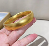 鳴鉆國際古法傳承黃金手鐲女999足金輪胎鐲泥鰍背鐲送女友三八女神節禮物 【古法傳承輪胎鐲】約30克|59-60圈口 曬單實(shí)拍圖