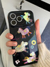 素洛適用蘋(píng)果17promax手機殼卡通插畫(huà)小馬iPhone16pro新中式國風(fēng)15創(chuàng  )意藝術(shù)個(gè)性14超好看女帶手鏈防摔 單殼【新中式國風(fēng)黑底縷空插畫(huà)小馬】 iPhone 17 Pro Max 曬單實(shí)拍圖