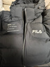 FILA 斐樂(lè )官方情侶羽絨服2025年冬時(shí)尚休閑連帽上衣男女同款保暖外套 曬單實(shí)拍圖