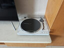 鐵三角【自營(yíng)】AT-LP70X黑膠唱片機唱機復古發(fā)燒留聲機電唱機 白銀 曬單實(shí)拍圖
