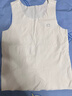 蕉內棉棉308S男女童背心透氣隨心裁無(wú)痕速干60支粘纖棉親膚睡衣打底 暖白 160 曬單實(shí)拍圖