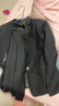 羅蒙女士小西裝外套職業(yè)西服套裝女休閑工作服純色修身西服高級感 曬單實(shí)拍圖