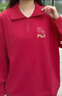FILA 斐樂(lè )馬上起飛男女同款套頭衛衣2026春情侶海棠花半拉鏈紅色上衣 曬單實(shí)拍圖