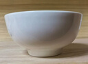 潔雅杰陶瓷碗中式白瓷小碗家用4.5英寸米飯碗喝湯碗面碗套裝10只裝 曬單實(shí)拍圖