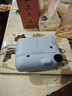 富士（FUJIFILM）instax mini12/mini13一次成像相機 立拍立得一次成像相機拍立得相機 Mini12繡球藍 標配+10相紙 曬單實(shí)拍圖