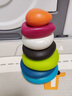 比樂(lè )（B.）比樂(lè )btoys寶寶疊疊樂(lè )嬰幼兒套圈圈玩具彩虹塔軟積木益智早教6月 水漂石 曬單實(shí)拍圖