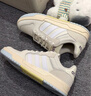 adidas ENTRAP美式校園風(fēng)運動(dòng)少年感復古籃球風(fēng)板鞋男女阿迪達斯 米白色/灰色   37 曬單實(shí)拍圖