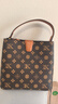 紀詩(shī)哲輕奢品牌包包女包女士水桶包手提包單肩斜挎送媽媽老婆生日禮物侈 字母咖啡色（大號） 情人節禮物新年禮物 曬單實(shí)拍圖