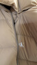 Calvin KleinJeans【防風(fēng)防潑水】秋冬女士ck輕暖90絨戶(hù)外可卸帽泡芙羽絨服 曬單實(shí)拍圖