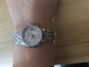 天王（TIAN WANG）手表女 新年禮物鋼帶石英真鉆女表白色LS3611S.D.S.W 曬單實(shí)拍圖