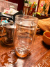 日式雙層玻璃茶杯耐熱高硼硅隔熱觀(guān)山杯泡茶杯水杯 大肚雙層觀(guān)山杯2只 曬單實(shí)拍圖