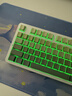 前行者X98客制化機械鍵盤(pán)鼠標套裝無(wú)線(xiàn)藍牙三模男生游戲電競三角洲CF打瓦FPS鍵鼠女生辦公碼字高顏值RGB 抹茶綠【高透光RGB音樂(lè )律動(dòng)】 【椰紫軸-極速麻將音】無(wú)線(xiàn)三模8000mAh 曬單實(shí)拍圖