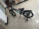 鳳凰兒童自行車(chē)小女男孩山地單車(chē)3-6-8-10-12-15歲中大童超輕帶輔助輪 【高配-輻條輪】【前叉減震】天青藍+大禮包 18寸【帶輔助輪+腳撐】 曬單實(shí)拍圖