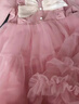 妮莎倍兒女童洋氣連衣裙秋裝2025新款兒童長(cháng)袖禮服秋季小女孩 粉色 120 曬單實(shí)拍圖
