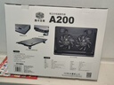 酷冷至尊（CoolerMaster） A200 筆記本散熱器 （雙14CM風(fēng)扇/純鋁金屬拉絲面板/雙USB/電腦組件） 曬單實(shí)拍圖