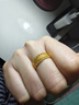 解放碑金店腰纏萬(wàn)貫黃金戒指 足金999古法計價(jià)黃金戒指 結婚三金生日送禮 腰纏萬(wàn)貫戒指 6.071g（圈號15） 曬單實(shí)拍圖