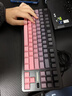 邁從（MCHOSE）G87 V2/K87S旋鈕無(wú)線(xiàn)機械鍵盤(pán)電競游戲客制化有線(xiàn)/藍牙三模gasket結構全鍵熱插拔筆記本電腦辦公 G87 V2 黑莓粉漸變側刻 快金軸 曬單實(shí)拍圖