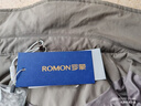 羅蒙（ROMON）羽絨服男90鴨絨輕薄襯衫式秋冬季2025新款寬松保暖夾克外套男潮 灰色   加毛衣 2XL 曬單實(shí)拍圖