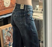 Levi's李維斯女士BAGGY寬松直筒美式簡(jiǎn)約休閑Cozy fit牛仔長(cháng)褲 中藍色 26 (29) 曬單實(shí)拍圖