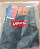 Levi's李維斯25年秋冬新款男士美式505標準直筒牛仔褲 中藍色 30 (32) 曬單實(shí)拍圖