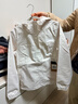 北面（The North Face）硬殼沖鋒衣女Antora防水防風(fēng)透氣連帽夾克保暖25秋冬新品|8DFA QLI/米白色 M /160 曬單實(shí)拍圖