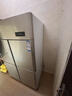 海爾（Haier）商用廚房冰箱2門(mén)冷藏2門(mén)冷凍雙溫四門(mén)四開(kāi)門(mén)大容量酒店飯店餐廳食堂后廚不銹鋼保鮮柜SL-1020C2D2S 曬單實(shí)拍圖
