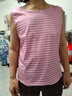 斷碼純棉圓領(lǐng)背心打底衫女2025夏季新款時(shí)尚百搭寬松無(wú)袖條紋上衣 16328【淺紫色條紋】背心 L 建議95-110 曬單實(shí)拍圖