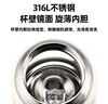 富光保溫杯彈跳蓋杯子316L不銹鋼大容量學(xué)生保冷水杯車(chē)載兒童600ml 曬單實(shí)拍圖