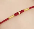 九華山2026馬年本命年紅繩手鏈女款小金珠轉運珠手繩生日禮物送女朋友 紅繩手鏈-吉祥紅款-已過(guò)香 曬單實(shí)拍圖