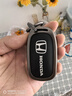 億智谷2026款本田CRV鑰匙套雅閣思域型格皓影冠道凌派英仕派XRV合金包扣 K款【槍色黑皮+雙扣皮繩款】 曬單實(shí)拍圖