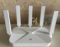 中興（ZTE）巡天 AX3000滿(mǎn)血WIFI6千兆無(wú)線(xiàn)家用路由器 自研雙核主芯片 5G雙頻穿墻王wifi路由 Mesh 3000M速率 曬單實(shí)拍圖