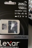 雷克沙（Lexar）256GB TF（MicroSD）存儲卡 V30 4K 讀205MB/s 無(wú)人機運動(dòng)相機游戲機內存卡（SILVER PLUS） 曬單實(shí)拍圖