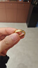 周六福新年禮物黃金戒指5G足金亮面車(chē)花經(jīng)典幾何圖形彈性情侶對戒 計價(jià)T 女戒10號-4.33g 曬單實(shí)拍圖
