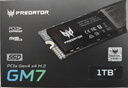 宏碁掠奪者（PREDATOR）1TB SSD固態(tài)硬盤(pán) M.2接口(NVMe協(xié)議) GM7系列｜NVMe PCIe 4.0讀速7200MB/s  AI電腦存儲配件 曬單實(shí)拍圖