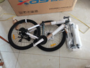 喜德盛（xds）山地自行車(chē)旭日350/310 X6鋁合金車(chē)架機械碟剎避震前叉24/21變速 旭日350深灰/星空藍 M碼 曬單實(shí)拍圖