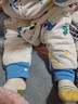七彩博士嬰幼兒分腿睡袋冬季加厚保暖純棉寶寶防踢被子1-3-6歲童M碼160g藍 曬單實(shí)拍圖
