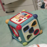 babycare六面盒多功能寶寶玩具形狀配對認知積木屋節日送禮柯尼藍 曬單實(shí)拍圖