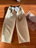 LALABOBO【玩偶熊系列】衛褲25年冬新原創(chuàng  )高級抽繩百搭保暖褲RBED-WXZC17 本白色 S 曬單實(shí)拍圖