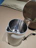 志高（CHIGO）【熱銷(xiāo)百萬(wàn)+】燒水壺電熱水壺電水壺雙層防燙1.8L大容量家用燒水壺304不銹鋼內膽大功率快速燒水 曬單實(shí)拍圖