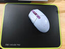 靈蛇（LINGSHE）樹(shù)脂鼠標墊硬質(zhì)膠墊280*220*2電競游戲鼠標墊 電腦辦公鼠標墊星空黑 紫色包邊  02 曬單實(shí)拍圖