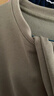 凡客誠品（VANCL）凡客精梳棉純棉長(cháng)袖t恤圓領(lǐng)長(cháng)袖日常百搭 灰綠色 2XL /140-160斤 曬單實(shí)拍圖