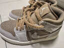 耐克女鞋AJ1高幫休閑運動(dòng)板鞋復古籃球鞋 HV4269-200 38 曬單實(shí)拍圖
