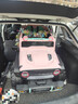 萌娃寶貝（PRETTY BABY）牧馬人兒童電動(dòng)車(chē)大號雙人四輪車(chē)可坐大人帶小孩兒童駕駛電動(dòng)汽車(chē) 豪配+粉色+軟輪+電子助力+液壓減震+12V10A電瓶 曬單實(shí)拍圖