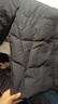 匹克（PEAK）馭雪短款羽絨服男新款三防科技加厚鴨絨立領(lǐng)運動(dòng)外套連帽面包服 黑色-連帽純色款 XL 曬單實(shí)拍圖