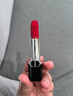 迪奧Dior【鄧為推薦】烈艷藍金口紅絲絨999啞光唇膏情人節新年禮物 曬單實(shí)拍圖